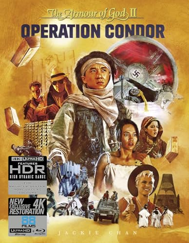 Armour of God II - Operation Condor 4K UHD - Deluxe Collector's Edition DUAL FORMAT [Blu-ray] [Region A & B & C]