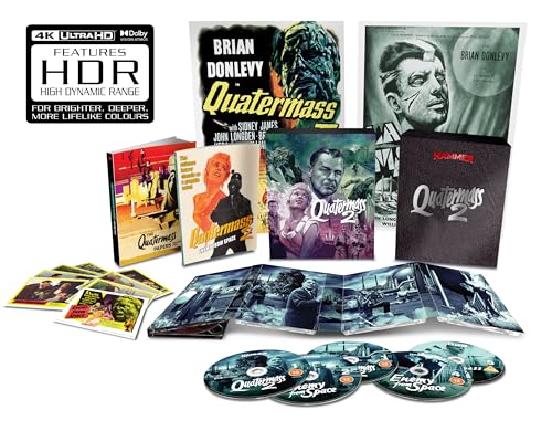 Quatermass 2 Limited Collector's Edition 4K UHD + Blu-Ray [Region A & B & C]