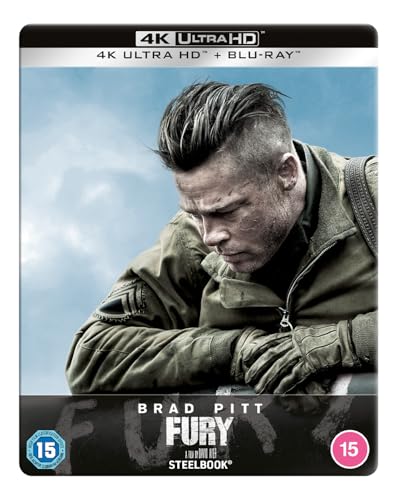 Fury SteelBook [Blu-ray] [Region A & B & C]
