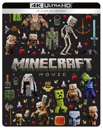Minecraft Collector's Steelbook [4K Ultra HD] [2025] [Blu-ray]
