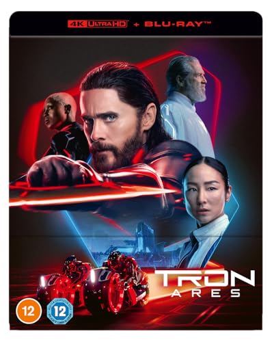 Tron Ares 4K Ultra HD/BD SteelBook [Blu-ray] [Region Free]