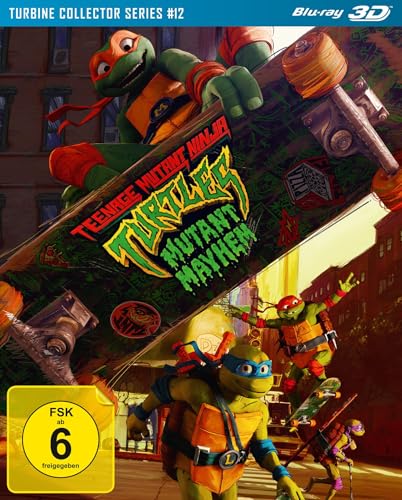 Teenage Mutant Ninja Turtles: Mutant Mayhem 3D - Turbine Collector Series #12 (Blu-ray 3D)