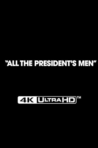 All The President's Men [4K Ultra HD][1976] [Blu-ray] [Region Free]