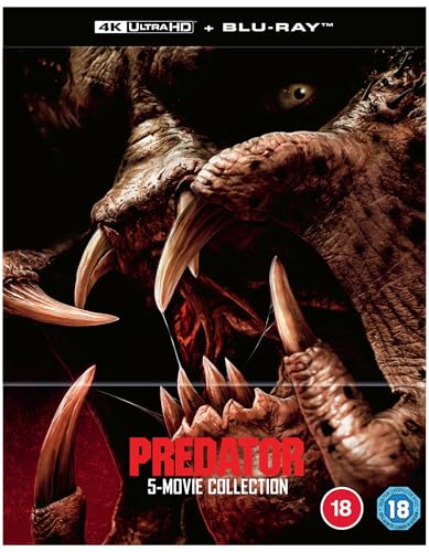 Predator 5 Movie Collection 4K Ultra HD/BD [Blu-ray] [Region Free]