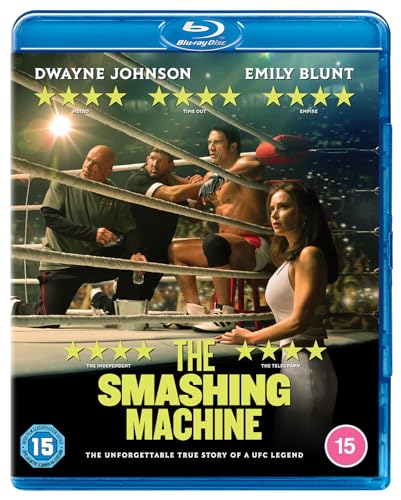 THE SMASHING MACHINE BLU-RAY