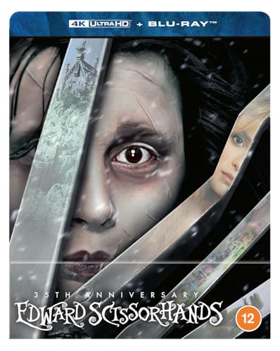 Edward Scissorhands 4K Ultra HD/BD SteelBook [Blu-ray] [Region Free]