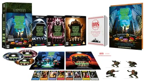 Teenage Mutant Ninja Turtles Trilogy Limited Edition 4K UHD [Blu-ray]