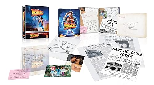 Back to the Future [4K Ultra HD & Blu-Ray] Collector's Limited Edition Steelbook