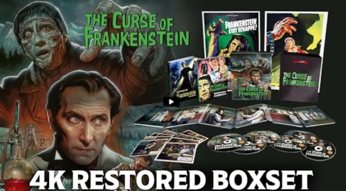 The Curse of Frankenstein Limited Collector's Edition 4K UHD+Blu Ray [Blu-ray] [Region A & B & C]