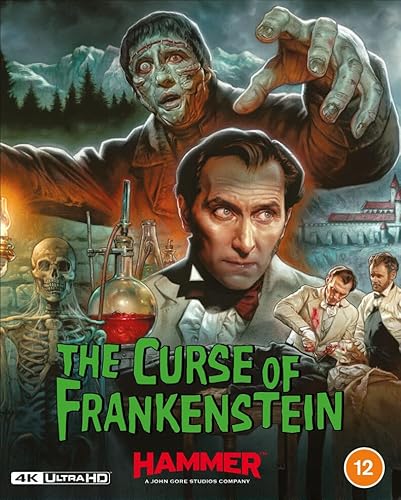 The Curse of Frankenstein 4K UHD+Blu Ray [Blu-ray] [Region A & B & C]