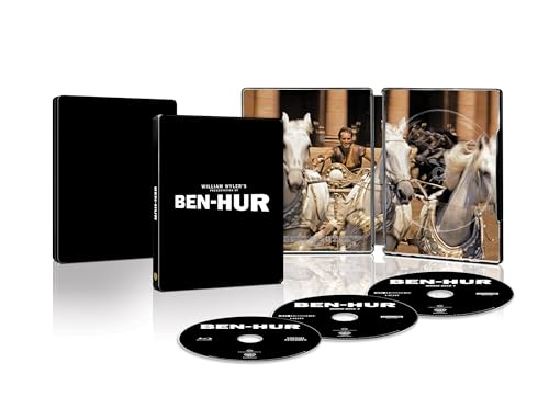 Ben-Hur Steelbook [4K Ultra HD] [1959] [Blu-ray] [Region Free]