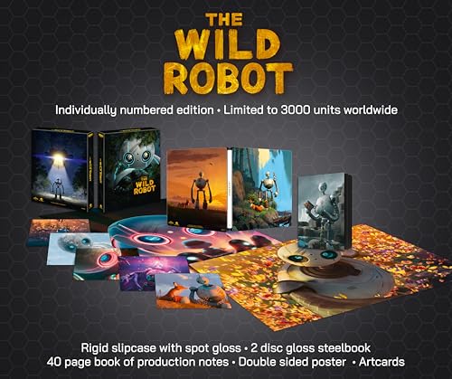Wild Robot Ultimate Collector's Edition (UHD & Blu-Ray Steelbook)
