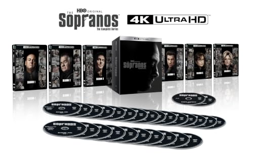 The Sopranos: The Complete Series 4K Ultra HD [Blu-ray] [Region Free]