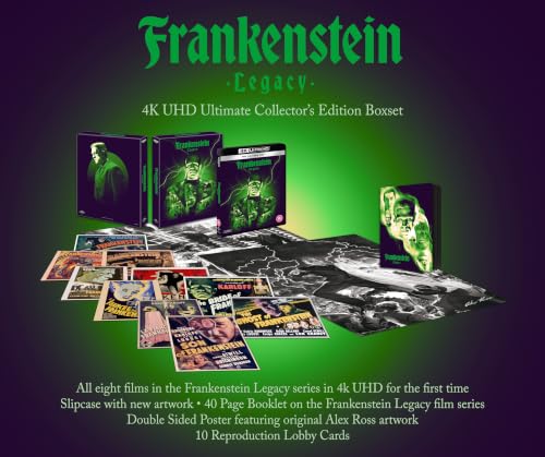 Frankenstein Legacy Limited Ultimate Collector's Edition [4k UHD] [Blu-ray] [Region B]
