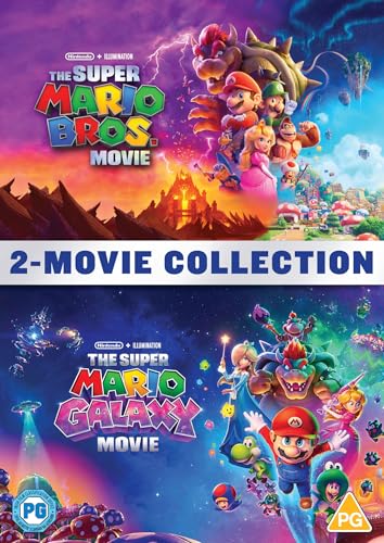 Super Mario Bros & The Super Mario Galaxy Movie Boxset [DVD]
