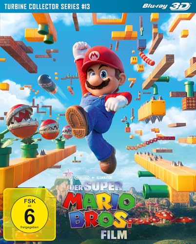 Der Super Mario Bros. Film (The Super Mario Bros. Movie) - 3D - Turbine Collector Series #13 (Blu-ray 3D) [Region B] [2023]