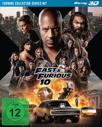 Fast & Furious 10 (Fast X) - 3D - Turbine Collector Series #17 (Blu-ray 3D) [Region B] [2023]