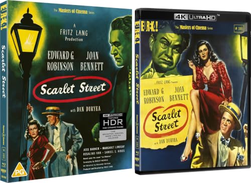 SCARLET STREET (Masters of Cinema) Limited Edition Dual Format (4K UHD + Blu-ray)